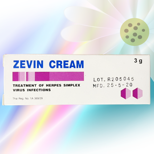 Zevin Cream (アシクロビルクリーム) 5% 3g