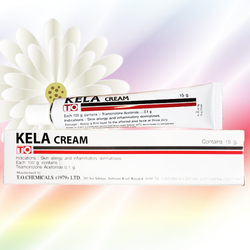 Kela Cream (トリアムシノロンアセトニドクリーム) 0.1% 15g