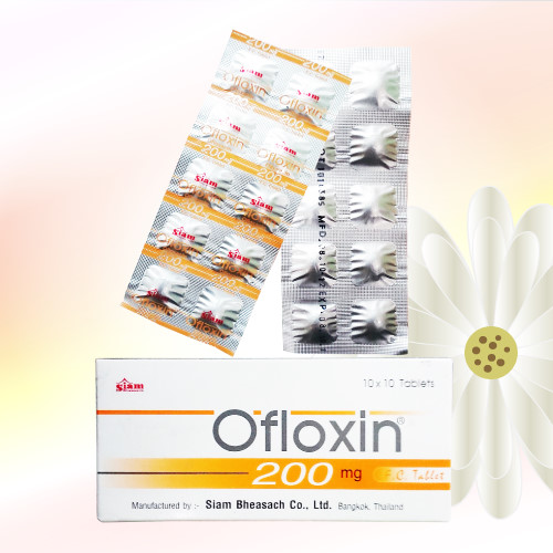 Ofloxin (オフロキサシン) 200mg