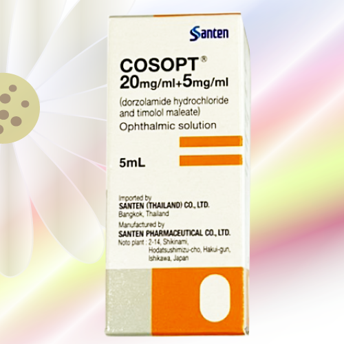 コソプト配合点眼液 (Cosopt) 20mg/ml+5mg/ml 5mL