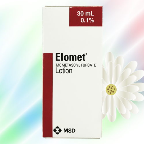 Elomet Lotion (フランカルボン酸モメタゾンローション) 0.1% 30mL