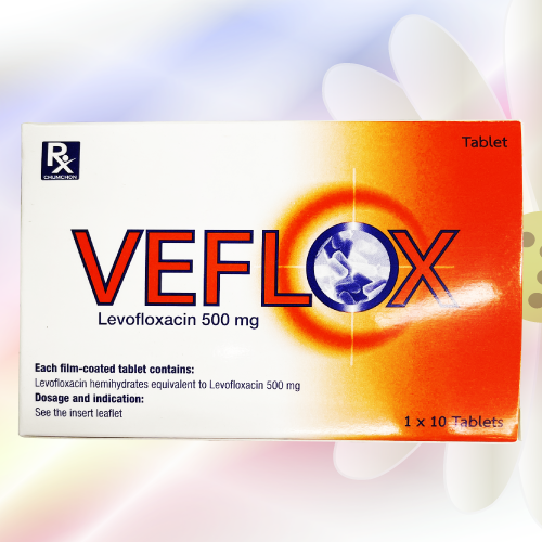 レボフロキサシン (Veflox) 500mg