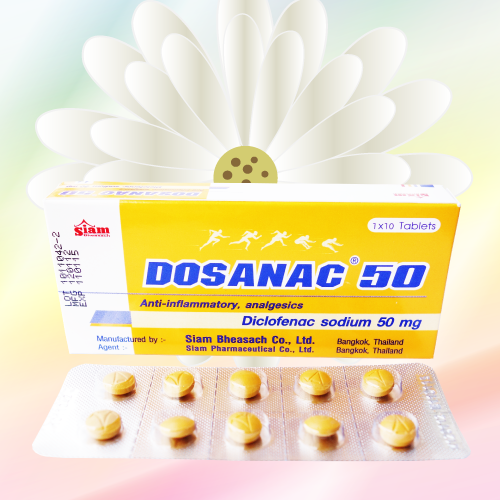 Dosanac (ジクロフェナクナトリウム) 50mg