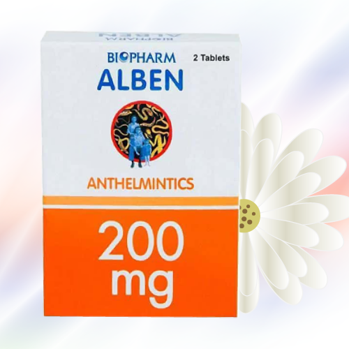 Alben (アルベンダゾール) 200mg