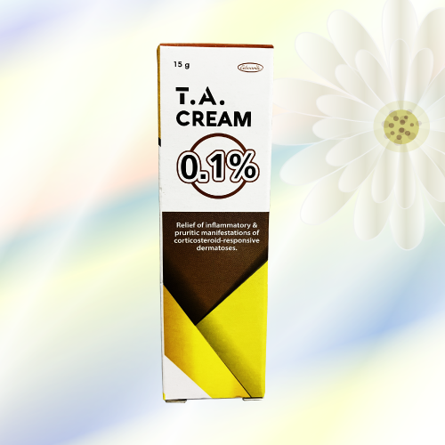 トリアムシノロンアセトニドクリーム (T.A. Cream) 0.1% 15g