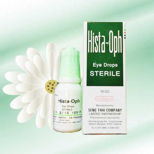 ヒスタオフ点眼液 (Hista-Oph Eye Drops) 10mL