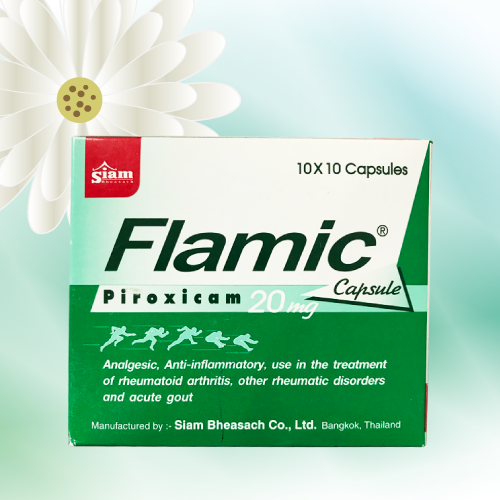 Flamic (ピロキシカムカプセル) 20mg