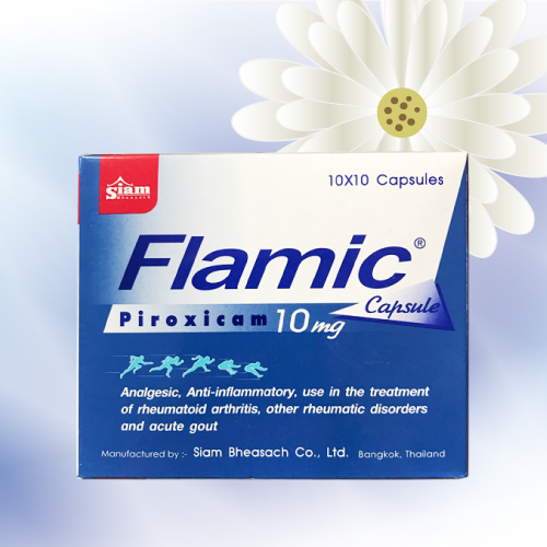 Flamic (ピロキシカムカプセル) 10mg