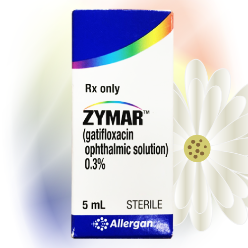 ザイマー / ガチフロキサシン点眼液 (Zymar Ophthalmic Solution) 0.3% 5mL