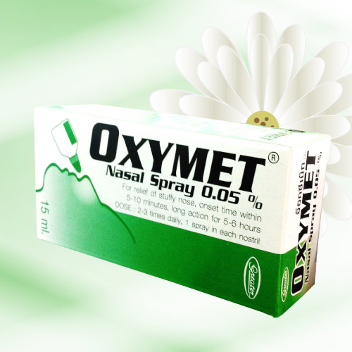 オキシメタゾリン鼻炎スプレー (Oxymet Nasal Spray) 0.05% 15mL