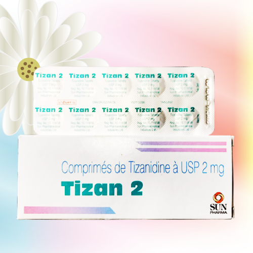 Tizan (チザニジン) 2mg