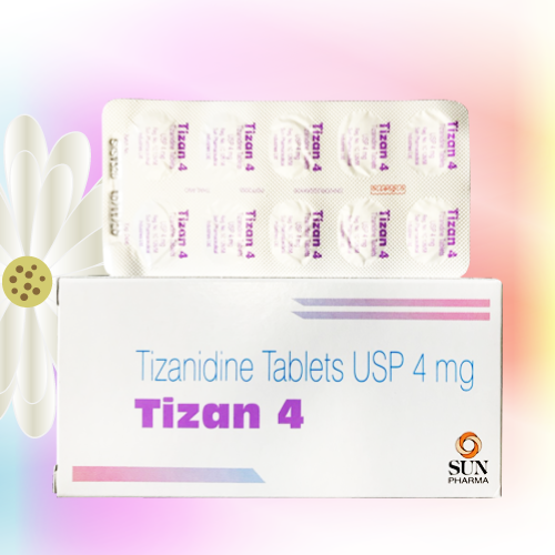 Tizan (チザニジン) 4mg