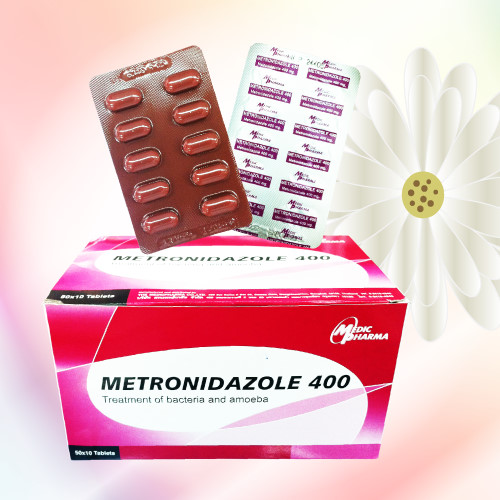 Metronidazole (メトロニダゾール) 400mg