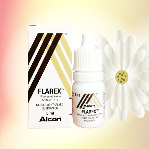 Flarex (フルオロメトロン酢酸塩点眼液) 0.1% 5mL