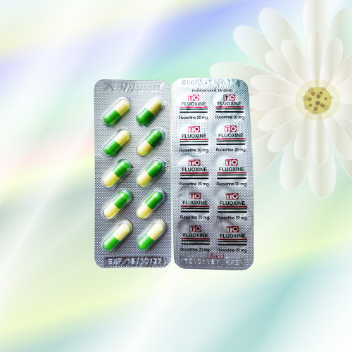 フルオキセチンカプセル (Fluoxine) 20mg 100カプセル (10カプセルx10シート)