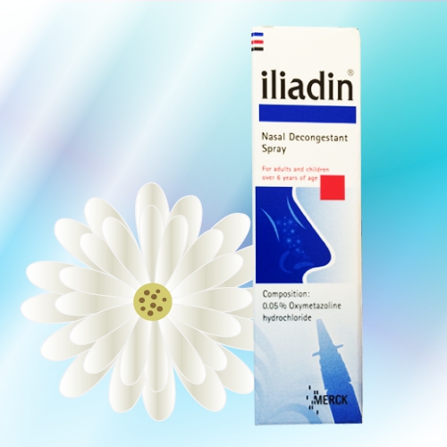 オキシメタゾリン鼻炎スプレー (iliadin Nasal Spray) 0.05% 10mL