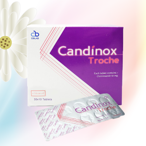 クロトリマゾールトローチ (Candinox Troche) 10mg