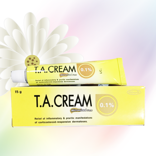 トリアムシノロンアセトニドクリーム (T.A. Cream) 0.1% 15g