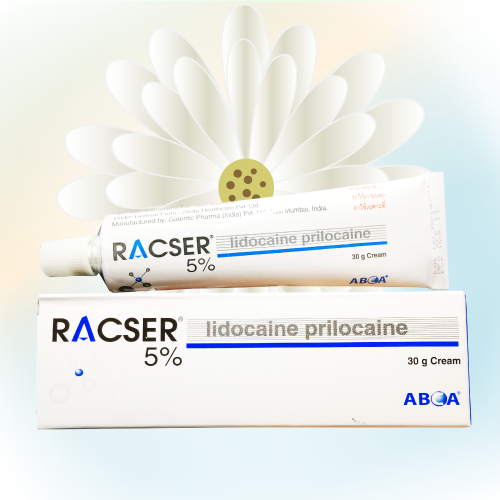 ラクサールクリーム / リドカイン-プリロカイン (Racser) 5% 30g