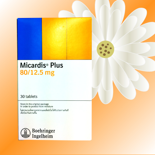 ミカルディスプラス (Micardis Plus) 80/12.5mg 30錠