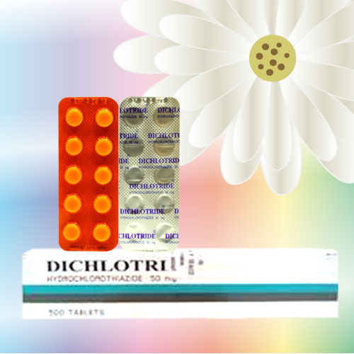 Dichlotride (ダイクロトライド / ヒドロクロロチアジド) 50mg