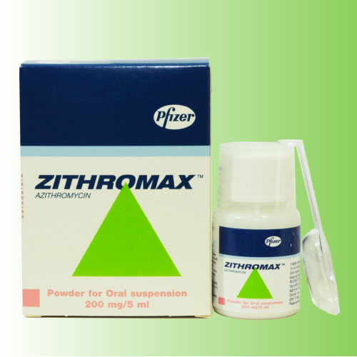 ジスロマック細粒ドライシロップ (Zithromax Powder) 200mg/5mL