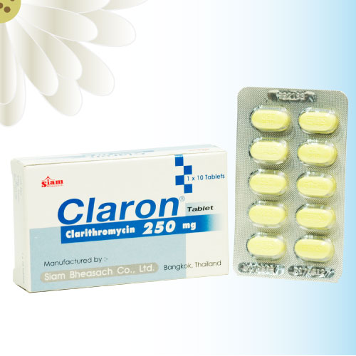 クラロン / クラリスロマイシン (Claron) 250mg