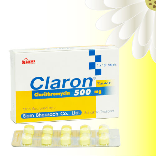 クラロン / クラリスロマイシン (Claron) 500mg