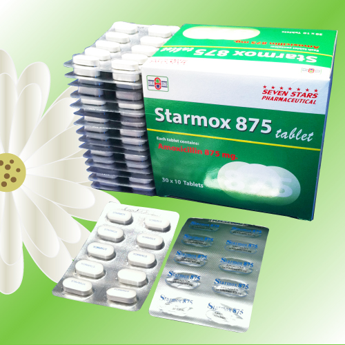 Starmox (アモキシシリン) 875mg