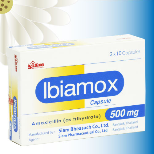 Ibiamox (アモキシシリン) 500mg