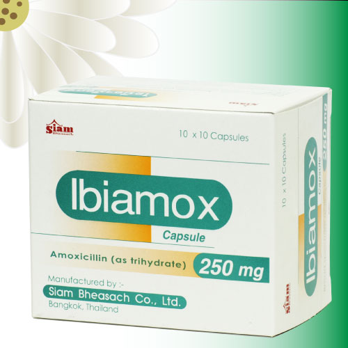 Ibiamox (アモキシシリン) 250mg