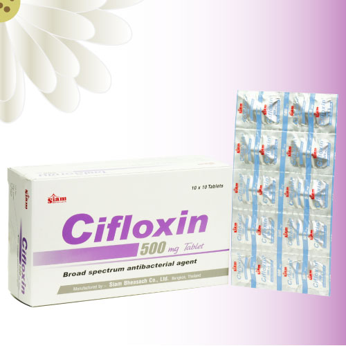 シフロキシン/シプロフロキサシン (Cifloxin) 500mg