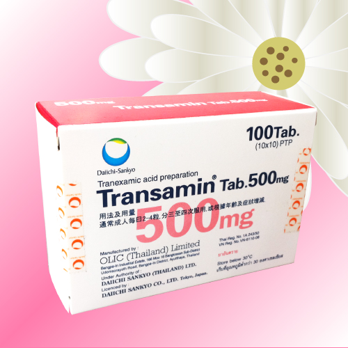 トランサミン錠 (Transamin Tabs) 500mg