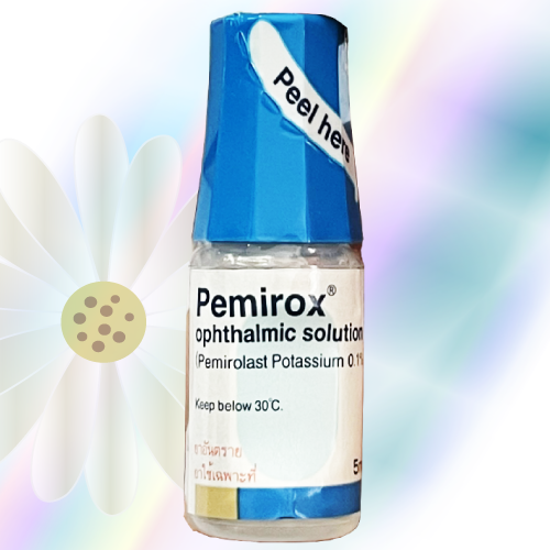 ペミロラストカリウム [アレギサール] 点眼液 (Pemirox Ophthalmic Solution) 0.1% 5mL