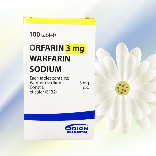 Orfarin (ワルファリンナトリウム) 3mg