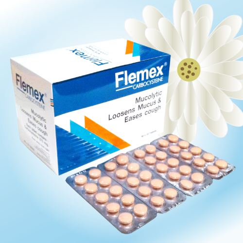 Flemex (カルボシステイン) 375mg