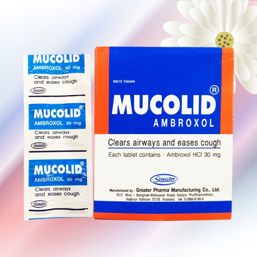 Mucolid (アンブロキソール) 30mg