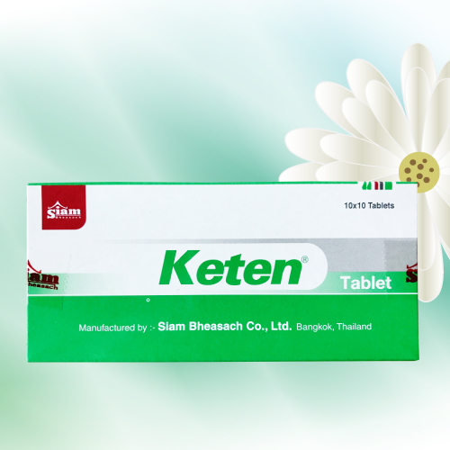 Keten (ケトチフェン) 1mg 100錠