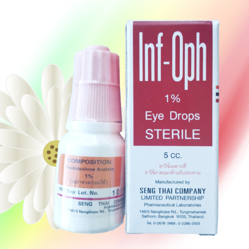 Inf-Oph (酢酸プレドニゾロン点眼液) 1% 5mL