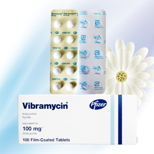 ビブラマイシン (Vibramycin) 100mg 100錠