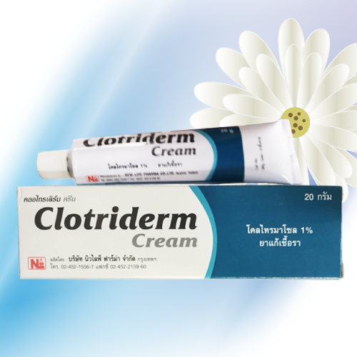 Clotriderm Cream (クロトリマゾールクリーム) 1% 20g