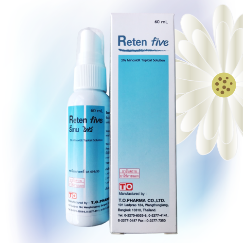 ミノキシジルスプレー (Reten Five Spray) 5% 60mL